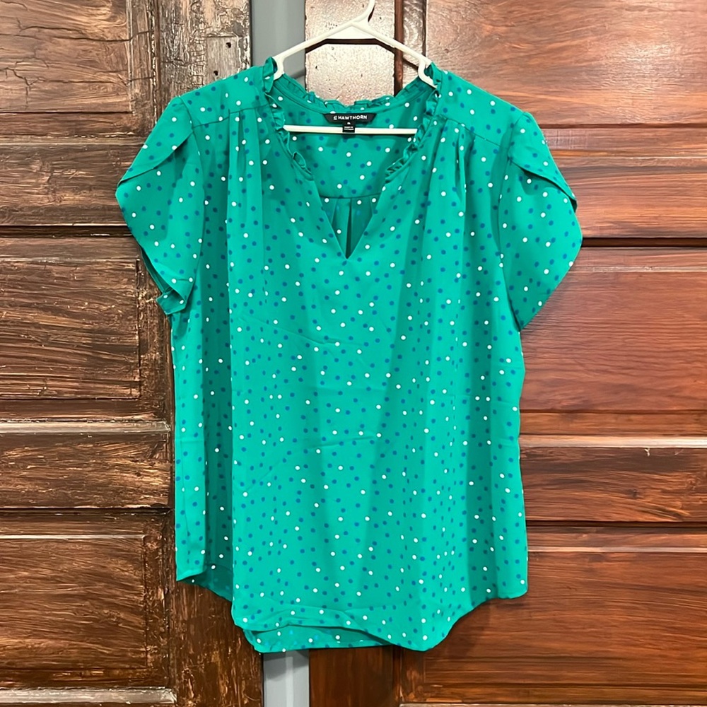 41 Hawthorn short sleeved blouse